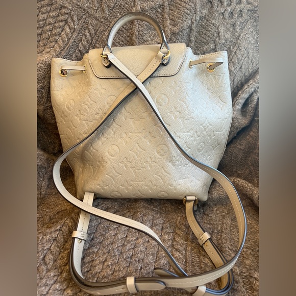 Louis Vuitton Montsouris Monogram Empreinte Leather Backpack - Picture 2 of 8